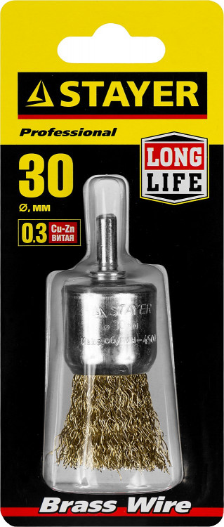 Щетка кистевая для дрели STAYER 35113-30