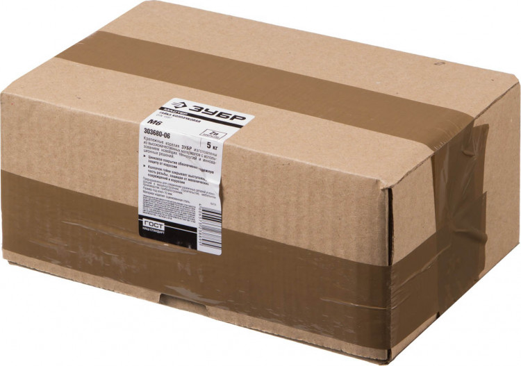 Гайка DIN 1587 колпачковая ЗУБР 303680-06