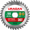 Диск пильный по дереву URAGAN Optima 36801-190-30-36_z01