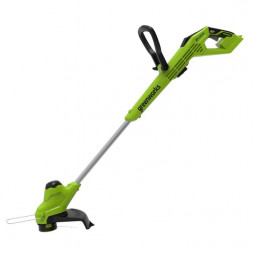 Триммер аккумуляторный Greenworks, 24V, 28 см, с АКБ 2АЧ и ЗУ