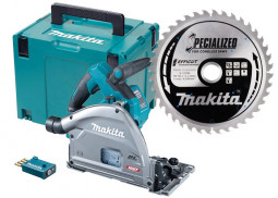 Аккумуляторная погружная дисковая пила XGT MAKITA SP001GZ03 + диск E-12158