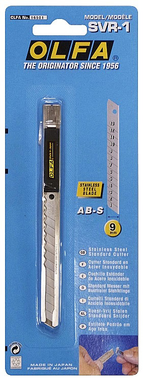 Нож с сегментированным лезвием OLFA OL-SVR-1