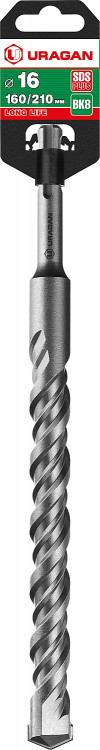 Бур по бетону SDS Plus URAGAN 29311-210-16