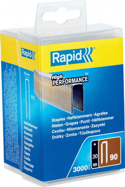 Скобы узкие RAPID 5000125