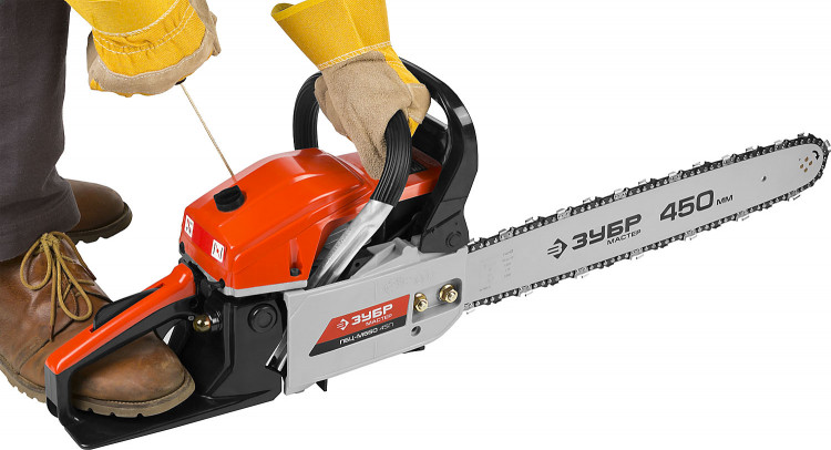 Пила цепная бензиновая ЗУБР ПБЦ-М560 45П