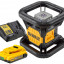 Аккумуляторный ротационный лазер DeWALT DCE079D1G