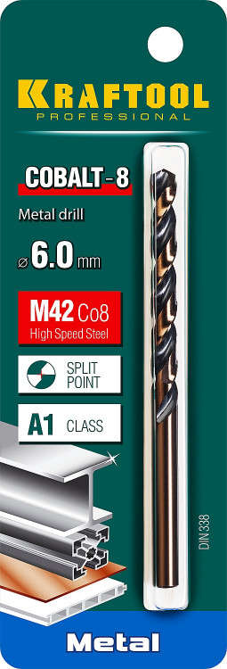 Сверло KRAFTOOL 29656-6