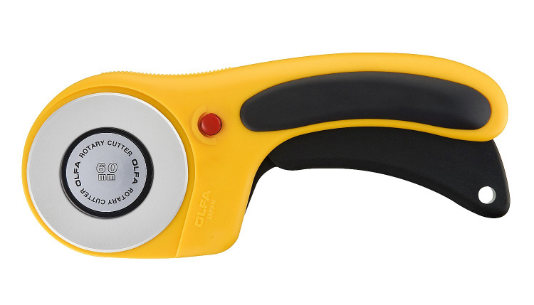 Нож с круговым лезвием и пистолетной рукояткой OLFA OL-RTY-3/DX