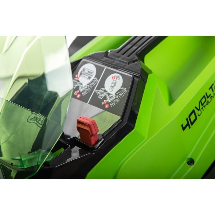 Газонокосилка аккумуляторная Greenworks G40LM35K2, 40V, 35 см, c 1хАКБ 2 А.ч и ЗУ