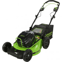 Газонокосилка самоходная Greenworks GC82LM51SP2, 51 см, c 1*АКБ 5 А.ч и ЗУ