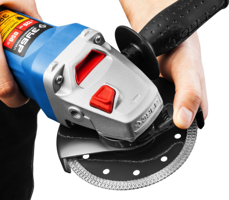 Угловая шлифмашина ЗУБР УШМ-П125-850