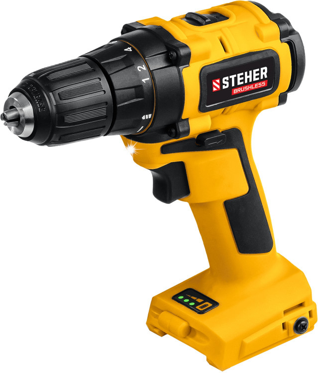 Аккумуляторная дрель шуруповерт STEHER CDB-200