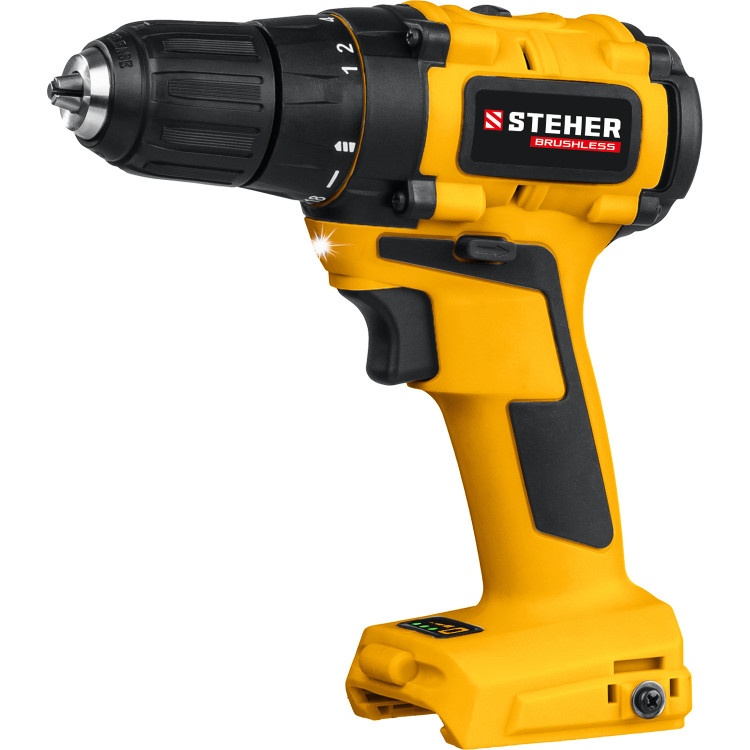 Аккумуляторная дрель шуруповерт STEHER CDB-200