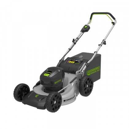 Газонокосилка аккумуляторная Greenworks GC82LM46K5, 82V, 46 см, с 1хАКБ 5 А.ч. и ЗУ
