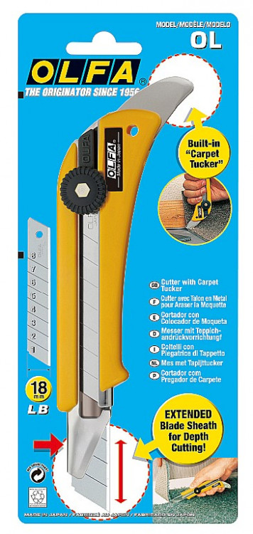 Нож с сегментированным лезвием OLFA OL-OL