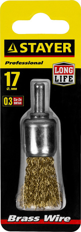 Щетка кистевая для дрели STAYER 35113-17