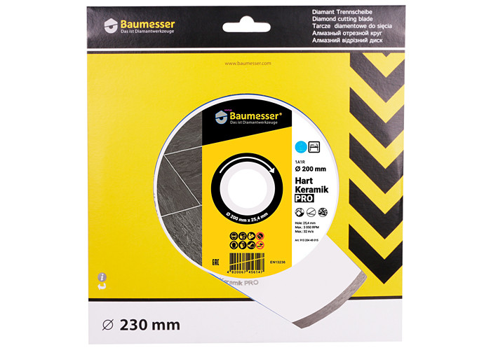 Алмазный диск DISTAR 1A1R 200 Baumesser Hart Keramik PRO