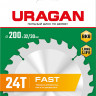 Диск пильный по дереву URAGAN Fast 36800-200-32-24_z01