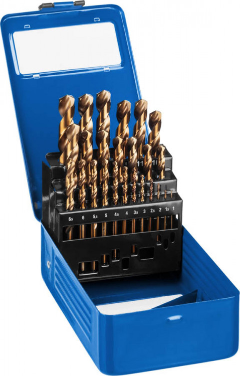 Набор сверл по металлу ЗУБР 29626-H25