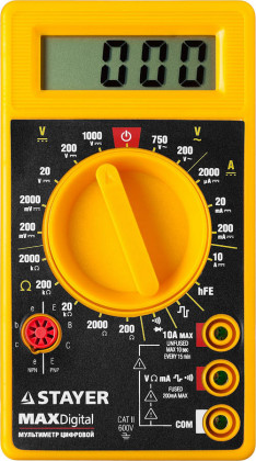 Мультиметр цифровой STAYER 45306