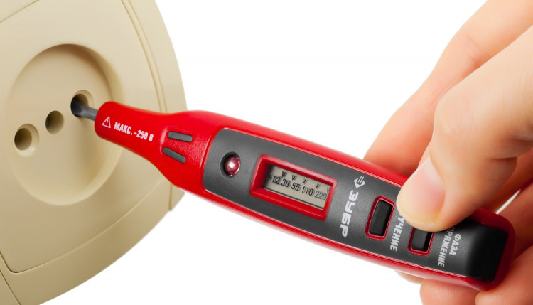 Тестер напряжения ЗУБР 45240