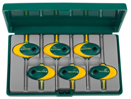 Набор мини ключей TORX для точных работ KRAFTOOL 27440-H6