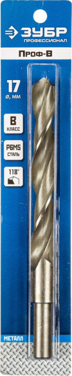 Сверло ЗУБР 29621-17