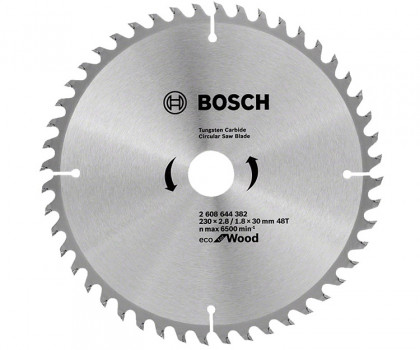 Пильный диск по дереву BOSCH Eco for Wood 254x30 40T