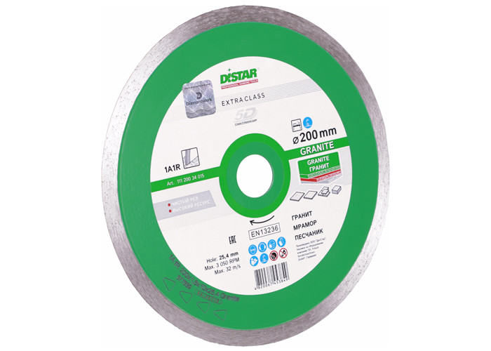 Алмазный диск DISTAR 1A1R 200 Granite