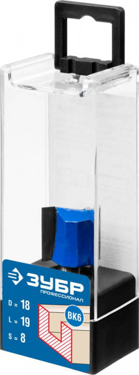 Фреза пазовая прямая ЗУБР 28753-18-19