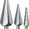 Ступенчатое сверло по металлу набор ЗУБР 29670-4-30-H3_z01