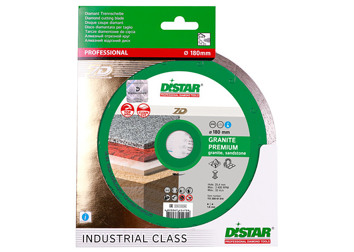 Алмазный диск DISTAR 1A1R 200 Granite Premium