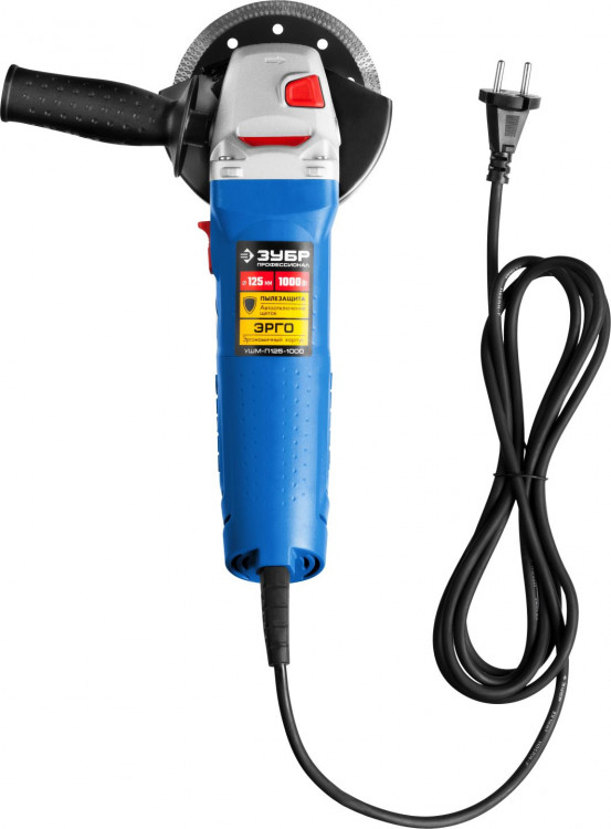 Угловая шлифмашина ЗУБР УШМ-П125-1000