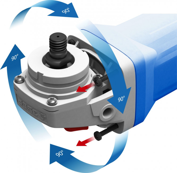 Угловая шлифмашина ЗУБР УШМ-П125-1000