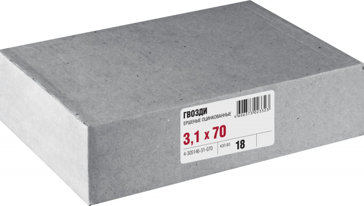 Гвозди ершеные ЗУБР 4-305146-31-070