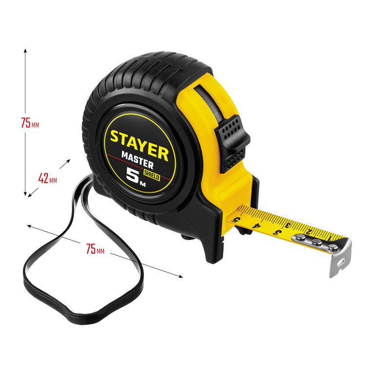 Рулетка измерительная STAYER 34025-05_z01