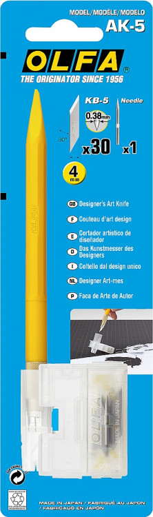 Нож перовой для точных работ OLFA OL-AK-5