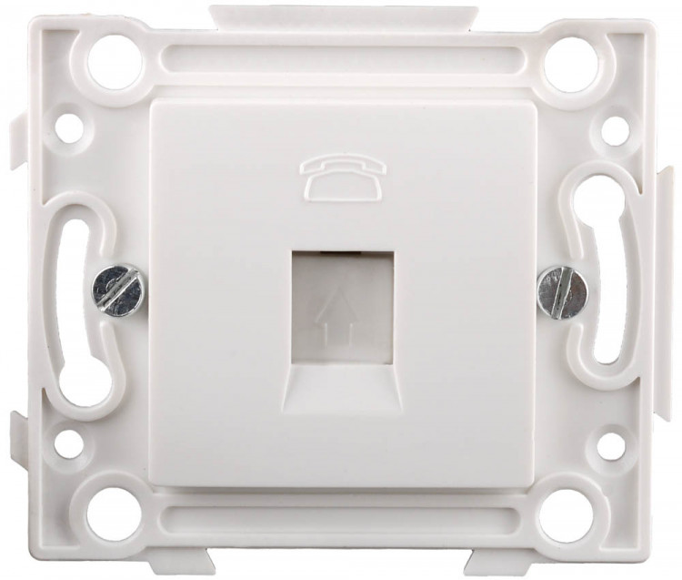 Розетка телефонная СВЕТОЗАР SV-55245-1