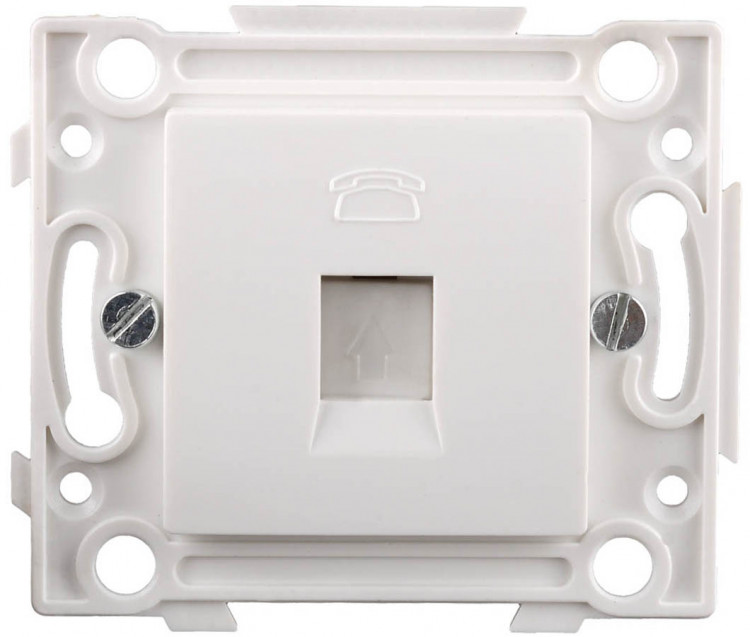 Розетка телефонная СВЕТОЗАР SV-55245-1