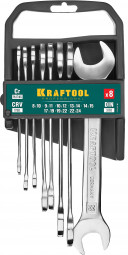 Набор ключей гаечных рожковых KRAFTOOL 27033-H8C_z01
