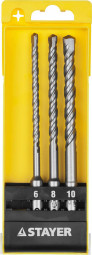 Набор буров SDS-plus STAYER 29250-H3
