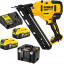Аккумуляторный гвоздезабиватель DeWALT DCN650P2