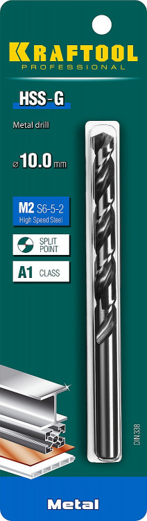 Сверло KRAFTOOL 29651-10