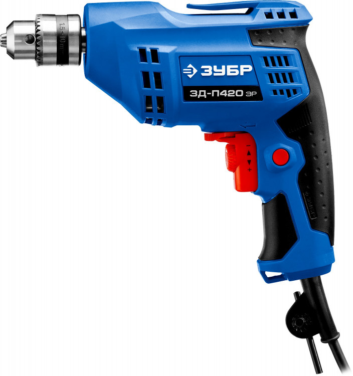 Дрель безударная электрическая ЗУБР ЗД-П420 ЭР