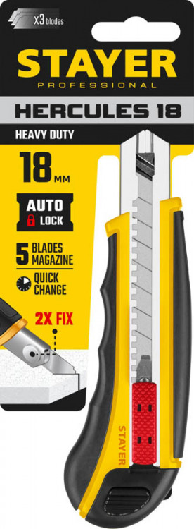 Нож с лезвием STAYER 09165_z01