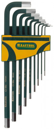 Имбусовые ключи KRAFTOOL 27443-H9