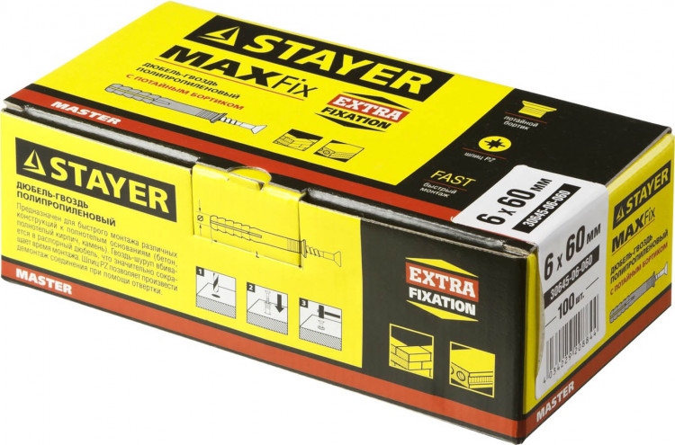 Дюбель-гвоздь STAYER 30645-06-060