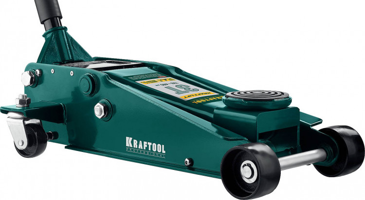 Домкрат гидравлический подкатной KRAFTOOL 43450-3