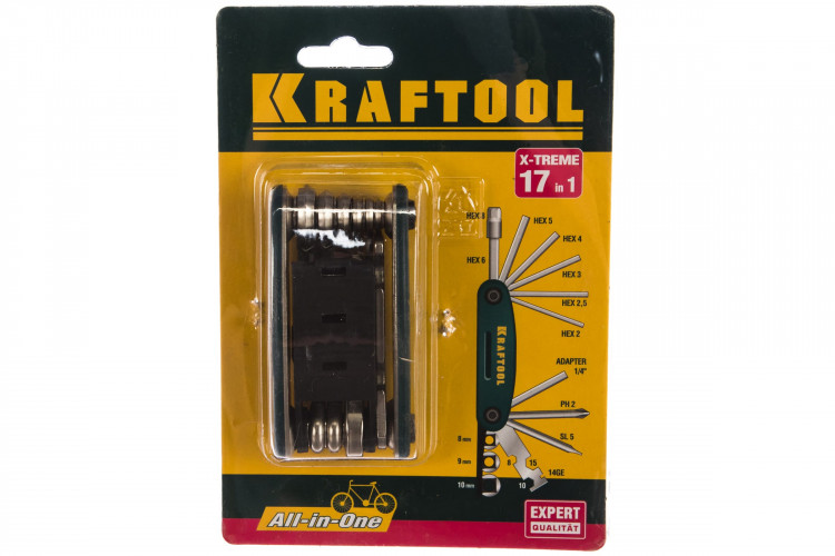 Набор для обслуживания велосипеда KRAFTOOL 26182-H16