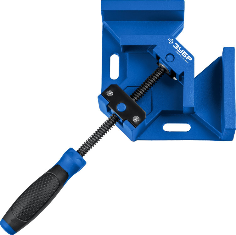 Струбцина угловая ЗУБР 32211 с легким алюминиевым корпусом